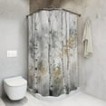 thumbnail image 3 of White Aspen Shower Curtain Bathroom Decor Luxury Water Resistant Shower Accessory Nature Scenery Forest Shower Curtain-72"W x 72"L (Pack of 1), 3 of 7
