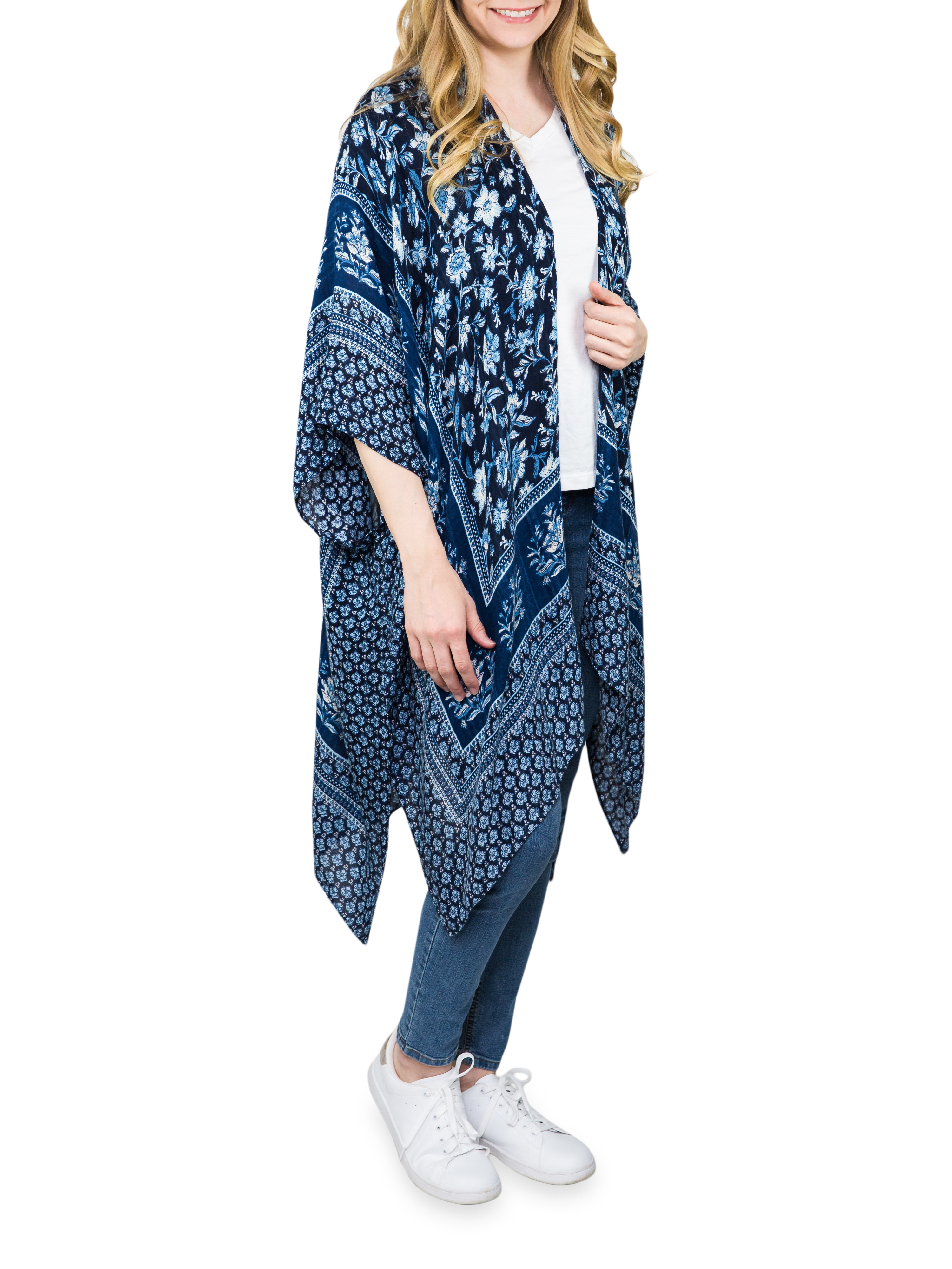 Time And Tru Floral Kimono Size Small/Medium