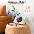 thumbnail image 3 of Reproductor de CD portátil ROADOM Bluetooth Radio FM 4000mAh, 3 of 7