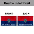 thumbnail image 4 of Dutern Double Sided Army 36th Infantry Division Flag Banner 3 Ply with Brass Grommets 2x3 Feet, 4 of 4
