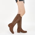 thumbnail image 6 of Ecetana Women's Cowboy Boots Embroidered Western Cowgirl Boots Chunky Heels, 6 of 6