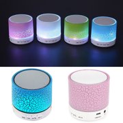 Lighting Wireless Mini Bluetooth Portable Speaker, Red
