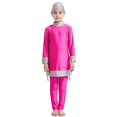 thumbnail image 1 of Traje de baño islámico niños niñas modesto cubierta completa traje de baño musulmán playa Burkini, 1 of 5
