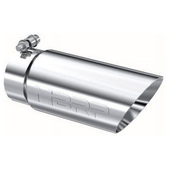 Mbrp Exhaust Tip; 3In. O.D. Dual Wall Angled 4In. Inlet 10In. Length; T304. T5110