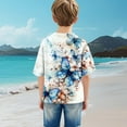 thumbnail image 6 of Spazoro Toddler Girls T-shirts, Casual Crewneck Floral Print Summer Short Sleeve Tops Tee Multicolor Size 11 T, 6 of 9