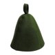 thumbnail image 4 of Gorro de sauna, gorro de sauna, gorro de baño anticalor, gorro de baño con protección para la cabeza para ducha Verde oscuro, 4 of 9