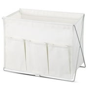 Neu Home Canvas Magazine Rack with Side Pockets