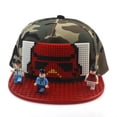 thumbnail image 4 of Gorra de béisbol DIY para niños, bloques de construcción de personalidad de verano, ensamblados, dibujos animados, hombres y mujeres, hip hop, gorra de padres e hijos, 4 of 4