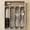 Gray, variant on Norcho Silverware Drawer Organizer Tray, Plastic Cutlery and Utensil Holder Divider for Spoons, Forks, Knives and Tableware, 5 Slots, 9.1 x 12.6 Inch, Black
