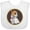 AA-White, variant on Inktastic Jack Russell Terrier Dog Art Boys or Girls Baby Bib