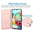 thumbnail image 4 of Galaxy A51 5G Wallet Case, Galaxy A51 6.5" PU Leather Cases, Njjex [Kickstand] Luxury PU Leather Wallet Case Flip Folio Cover [Card Slots] [Wrist Strap] Not A51 4G, 4 of 7