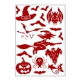 thumbnail image 1 of Less Than 5 Wall stickers Blood Prints Decor Halloween Wall Sticker Home DIY Decals for Window, 1 of 2