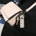 thumbnail image 5 of Yuyamidu Dachshund Dog Chapstick Holder Keychain for Women Fashion Lipstick Sleeve Lip Balm Portable Pocket Lip Gloss Tube Holder Colorful Doughnut Keychain Bag Pouch, 5 of 6