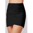 thumbnail image 4 of Women's Black Arch Hem Swim Skirt, 4 of 5