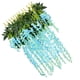 thumbnail image 5 of Guirnalda de flores artificiales para techo, colgante de pared, simulación, vegetación, hogar, boda, plástico, flor falsa, vid, azul Inevent HA8919-05B, 5 of 6