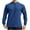 Blue, variant on Jalioing Athletic Jacket for Men Full Zip Up Long Sleeve Sport Jacket Lightweight Casual Workout Shirts Outerwear