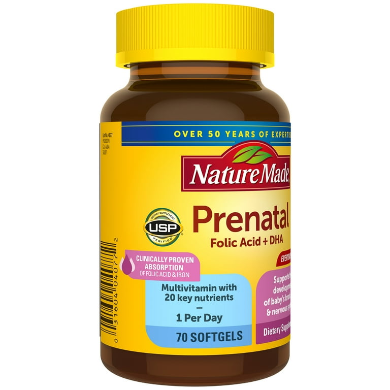 Nature Made Prenatal Vitamins