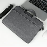 Zenithome Multi Functional 15.6 Inch Laptop Bag Waterproof Computer Case Durable Scratch Resistant Velvet Lining Tablet Storage for Travel & Work