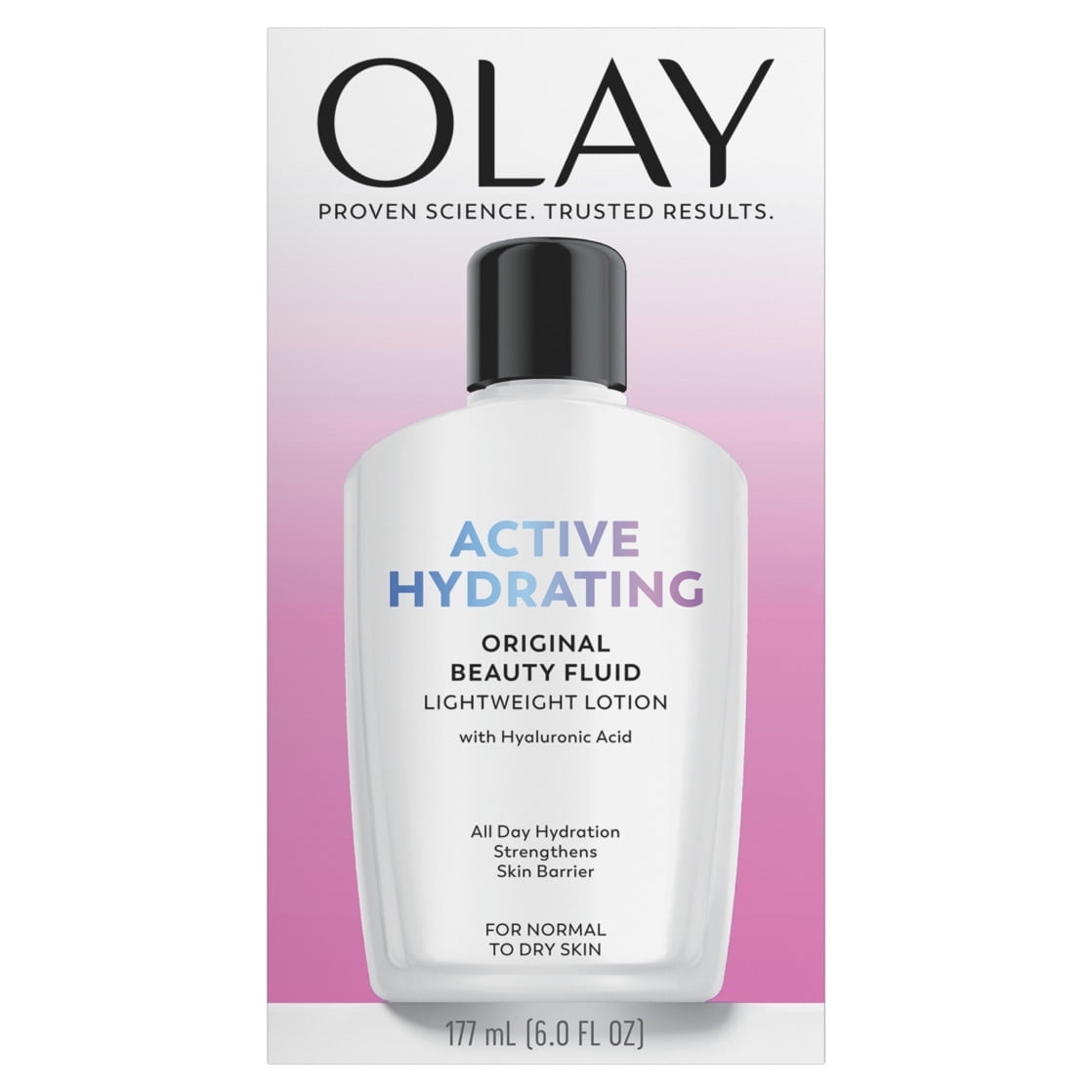 OLAY Active Hydrating Beauty Fluid Original 4 oz Pack of 4