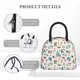 thumbnail image 4 of Fotbe Travel1 Bolsa de Almuerzo con Estampado, Lonchera Aislada, Contenedor de Comida Reutilizable Tipo Cooler a Prueba de Fugas, 4 of 6