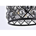 thumbnail image 4 of Urban Classic Madison 4 Light Matte Black Pendant Silver Shade (Grey) Royal Cut Crystal, 4 of 8