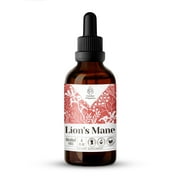 Lion's Mane Extract, Natural Herbal Supplement for Cognitive Support, Lion's Mane (Hericium erinaceus) Dried Mushroom Tincture, Alcohol-Free, Drops 4 oz
