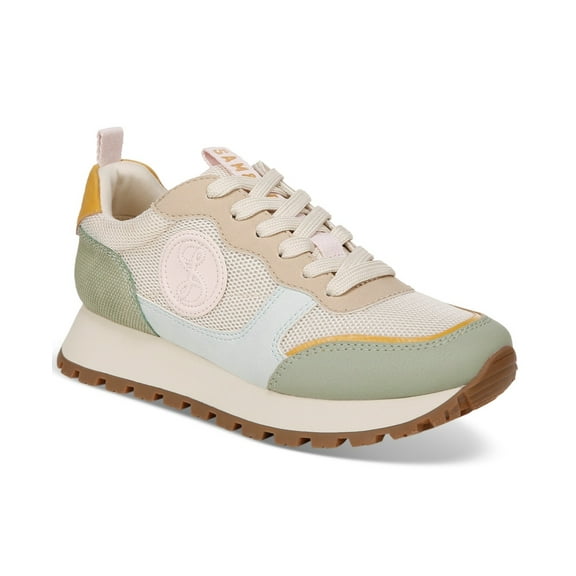 Sam and Libby BAYLEAF GREEN Women's Randal Lace Up Jogger Sneakers, US 8 M