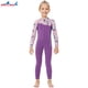thumbnail image 5 of Niños traje de baño púrpura una pieza traje de baño chicas manga larga snorkel juego de baño traje de baño surfing junior cremallera traje de baño m 2.5mm Inevent OD003309-02, 5 of 7