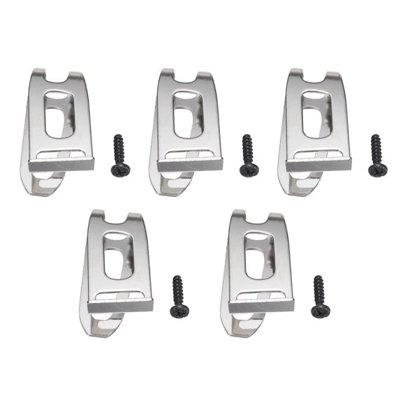 JIAHAOO Impact Drill Belt Clip Hook Set 5 Durable Steel Clips with Screws BDA BDF BHP BTD Series