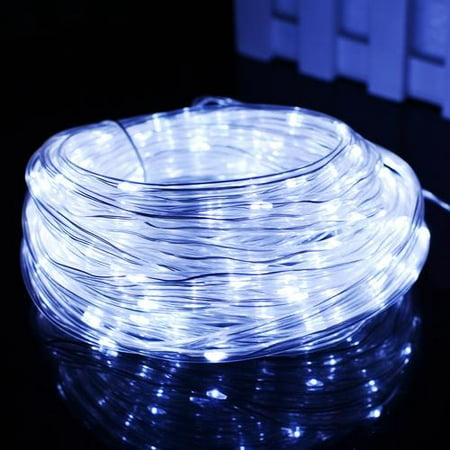 Clearance! Solar String Lights Outdoor 100LED 33Ft LED Fairy Lights Waterproof Rope Lights for Patio Christmas Party Cold