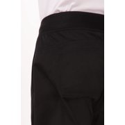 Chef Works Mens Lightweight Slim Chef Pants (PBN01BLKM)