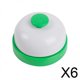 thumbnail image 1 of 6xGame Call Bell - Campana De Entrenamiento Para Perros, Campana De Presión, Campana De Respuesta Portátil De Primera Calidad, Juguete Verde, 1 of 8