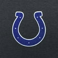 thumbnail image 2 of Men's Antigua Charcoal Indianapolis Colts Victory Chenille Pullover Hoodie, 2 of 2
