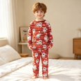 thumbnail image 2 of HAYIMI Child Halloween Print Boy's Pajama With O-Neck Long Sleeve Tops And Pants Sleepwear For Boys Comfortable Nightwear Leisure Homewear, 2 of 8