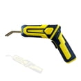 thumbnail image 1 of Riwcyla Handheld Plastics Welding Machine Portable 90° Foldable Handle Car Panel Crack Repairs Kit Thermal Cutting Hot Stapler Plastics Repairing Tool Set with 400PCS Stapling Nails, 1 of 6