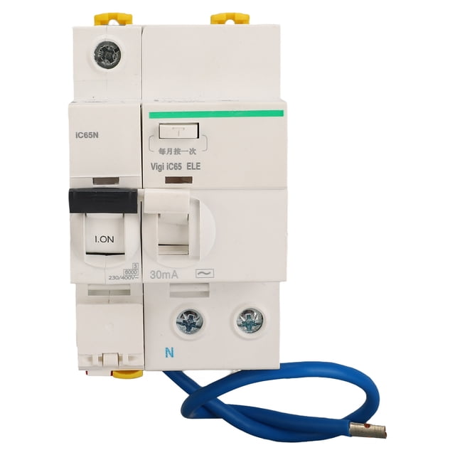 1P+N Air Switch, Rapid Arc Extinguishing 2 Locking Clip Safe Circuit Breaker Short Circuit Protection For Industrial Places