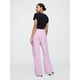 thumbnail image 3 of Jeans Mujer de Tiro Alto y Pierna Ancha GAP Orquídea 29REG, 3 of 3