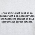 thumbnail image 3 of CafePress - Not Responsible Light T Shirt - Light T-Shirt - CP, 3 of 4