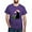 Purple, variant on CafePress - Santa Cat &Amp; Mouse Dark T Shirt - Men's Classic Graphic Cotton T-Shirt