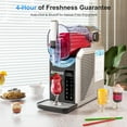 thumbnail image 5 of Sedeke Slushie Machine for Home 15-60Mins - 88oz Slushy Machine Maker No Ice Needed Self Cleaning, Frozen Drink Machine, 7 Preset Programs, 5 of 8