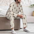 thumbnail image 7 of Goofa Labrador Retriever Dog for 2-piece Loungewear Set Men’s Sleepwear Set Soft PJs Cozy loungewear Comfy Sleep Set Winter Pajamas-Large, 7 of 7