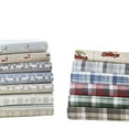 thumbnail image 2 of Flannel Sheet Set Tasha Grey King, 2 of 4
