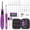 Purple - Double 24 Size, variant on Light Up Crochet Hooks Set Purple - Double 18 Size Row & Counting