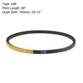 thumbnail image 2 of Unique Bargains A28 V-Belts 28' Mid-Perimeter, A-Section Rubber Drive Belt 2pcs, 2 of 3