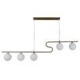 thumbnail image 2 of Lámpara Candil Colgante Esferas de Cristal Viggio Luxica Lighting Dorado, 2 of 5