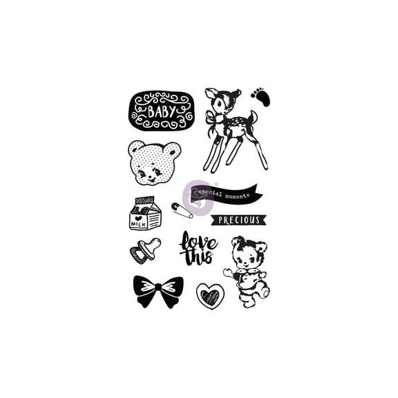 PRIMA MARKETING INC Heaven Sent Collection2 - Cling Stamp UPC 655350595388