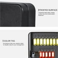 thumbnail image 4 of jesticaly Key Cabinet Home Office Wall-mounted 28 Slots Steel Lock Box Locking Container Organization Holders with Password Design, 4 of 5