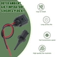 thumbnail image 2 of Outside Ambient Temperature Sensor & Plug Harness Pigtail for Mercedes-Benz E550, 2 of 9