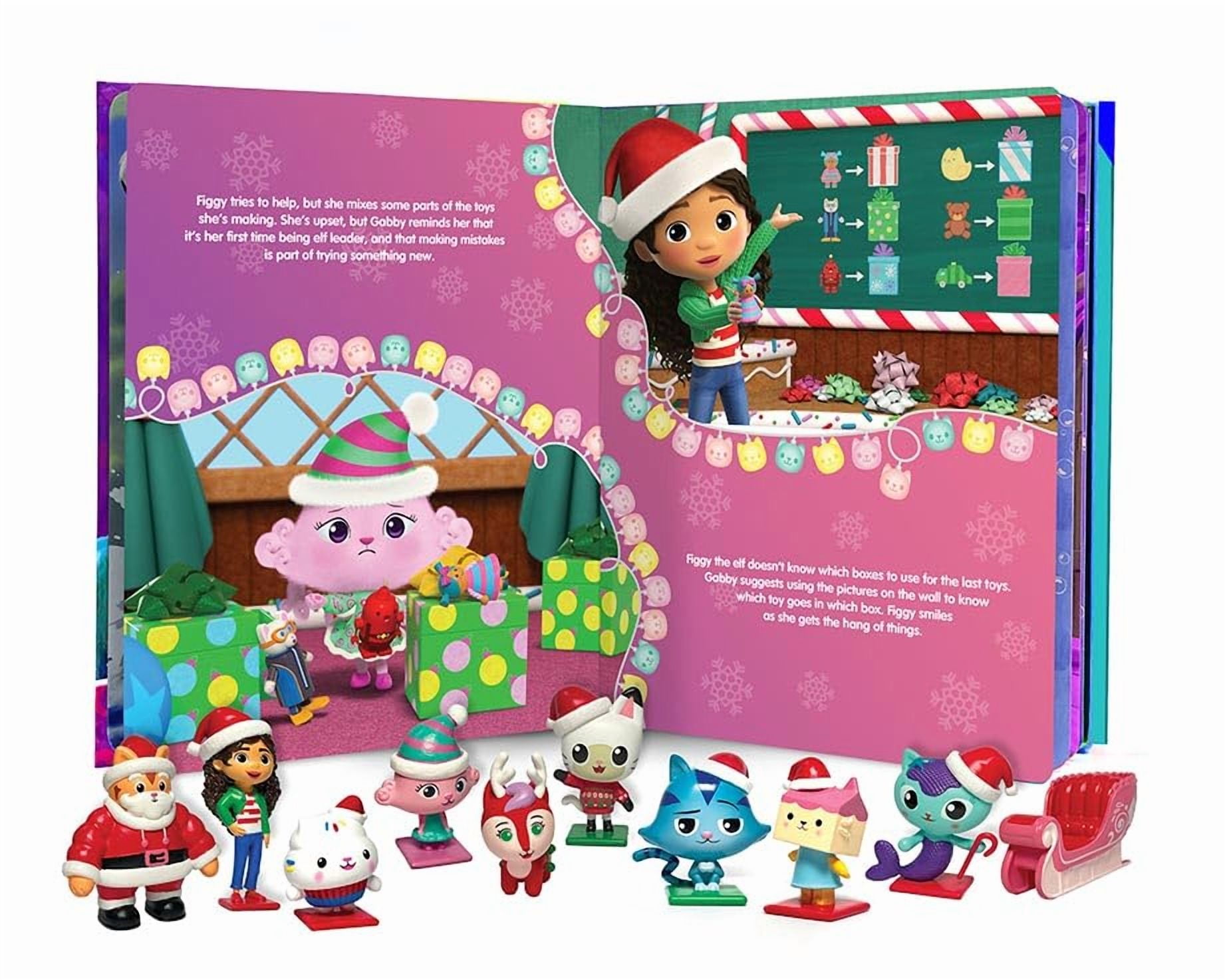 Seasonal: Gabby's Dollhouse Xmas My Busy Books by Phidal Publishing Inc., Gabby's Dollhouse Xmas My Busy Books
