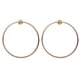 thumbnail image 1 of Pendientes grandes Sunnimix círculo Oro, 1 of 8